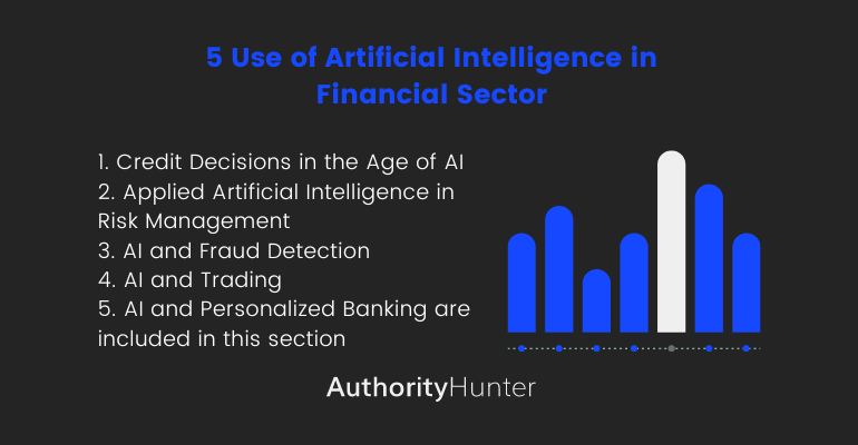 Use of Artificial Intelligence in the Financial Sector